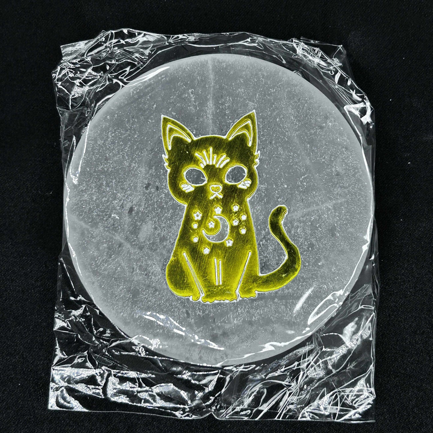 Engraved Selenite Charging Plates