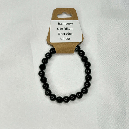 Rainbow Obsidian Bracelet