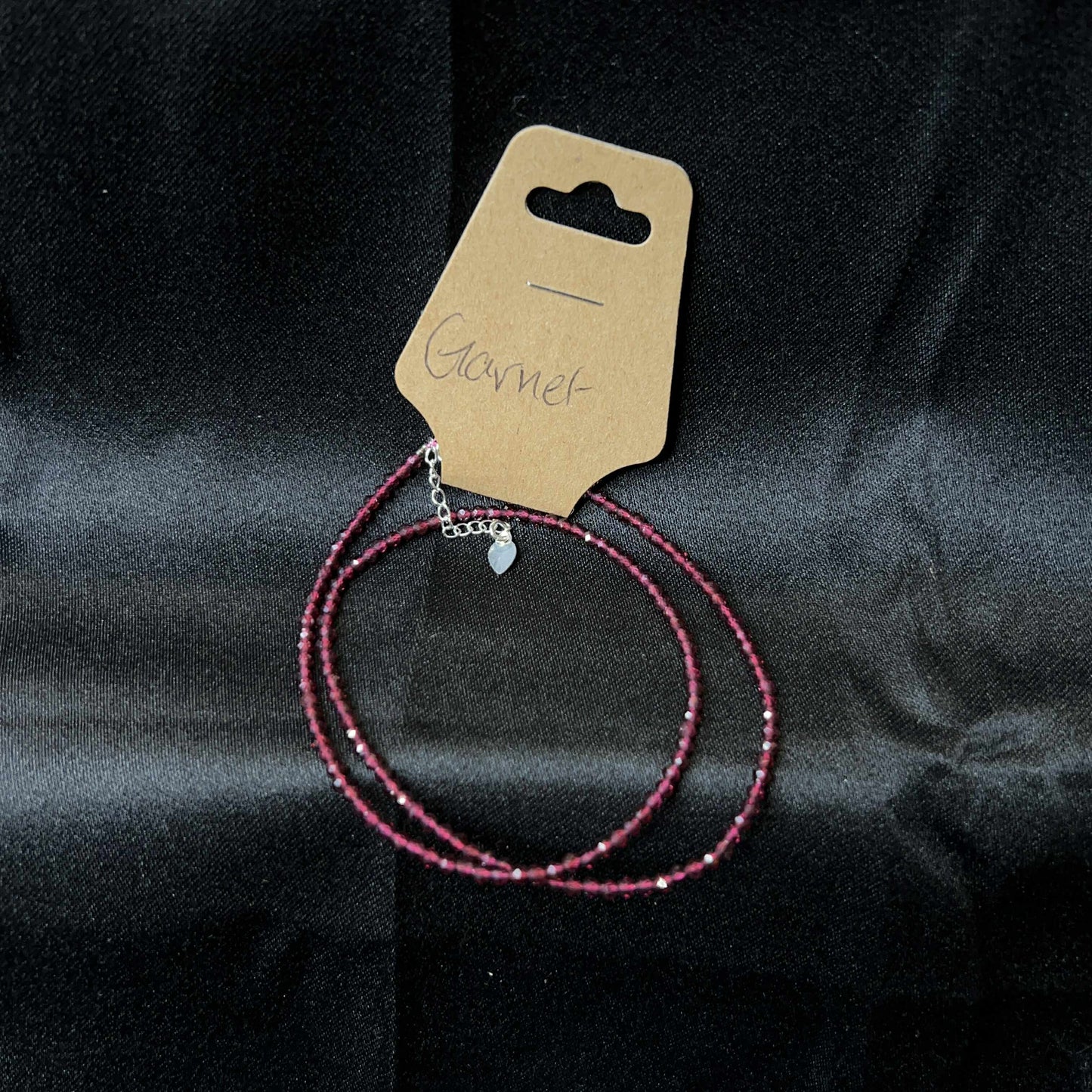 Garnet Crystaline Necklace