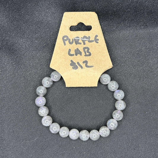 Purple Labradorite Bracelet