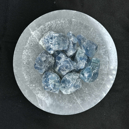 Raw Blue Fluorite
