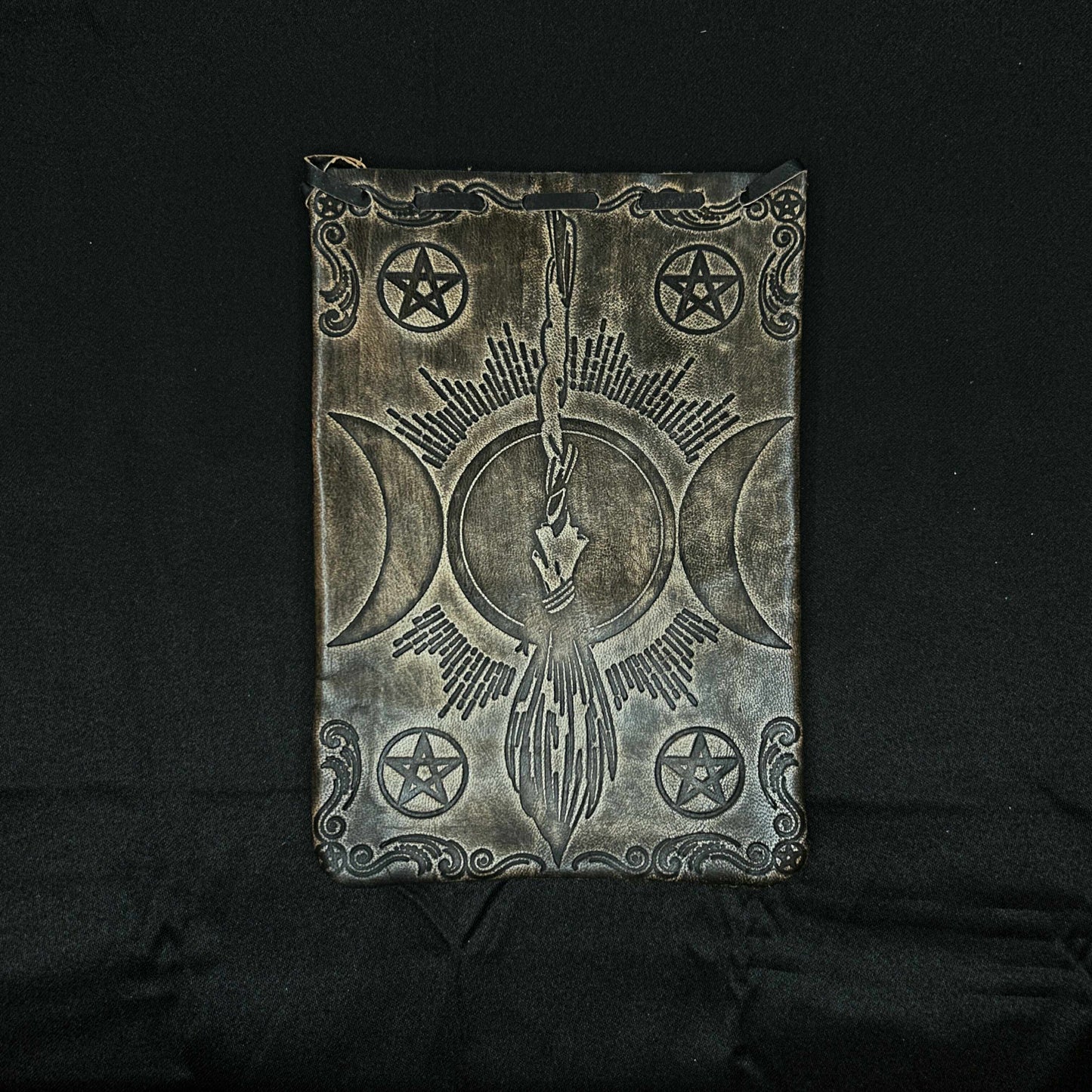 Brown Leather Tarot Bags