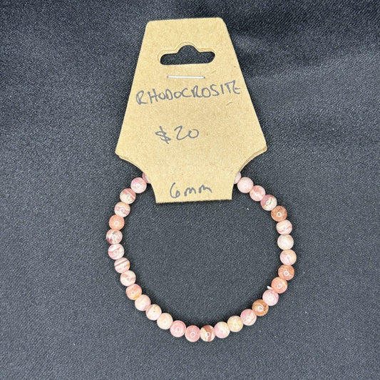 Rhodochrosite Bracelet