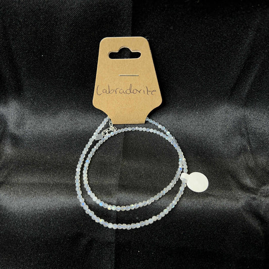 Labradorite Crystaline Necklace