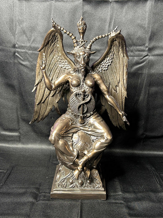 Brass Baphomet Statue