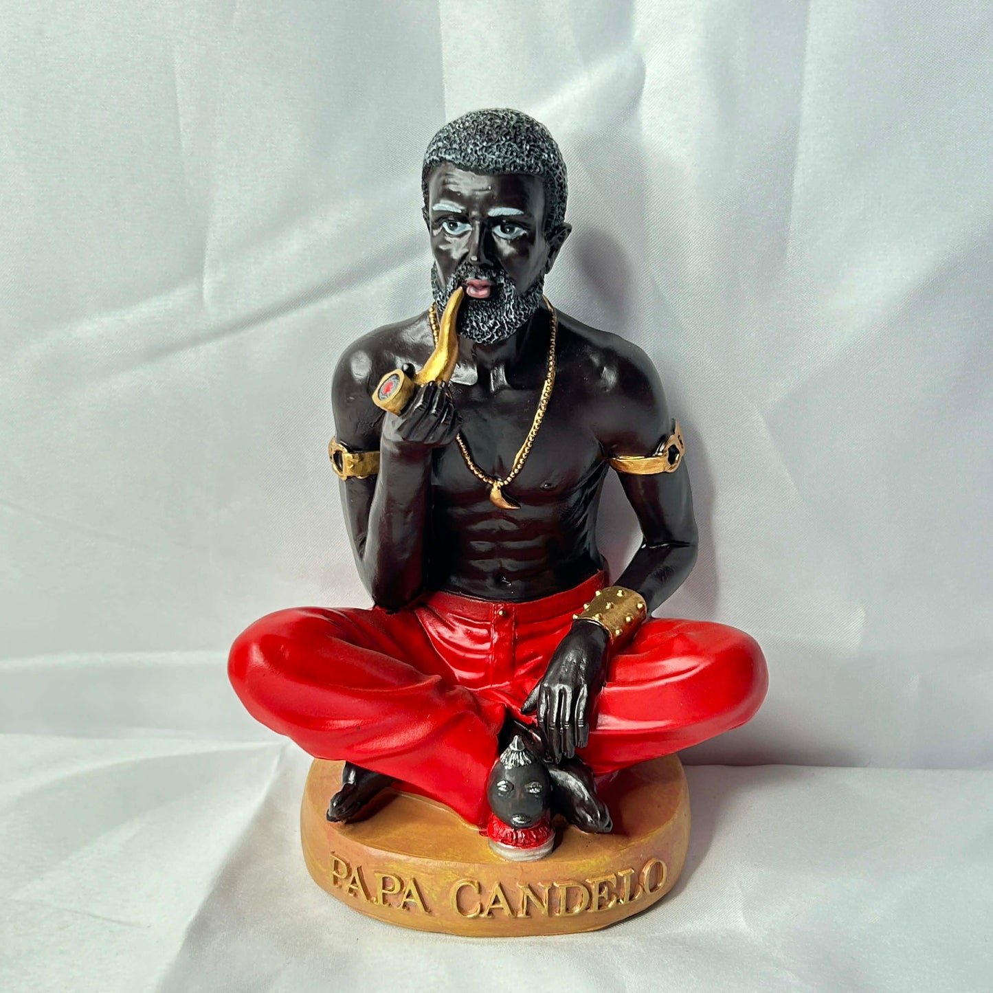 Papa Candelo 10in Statue