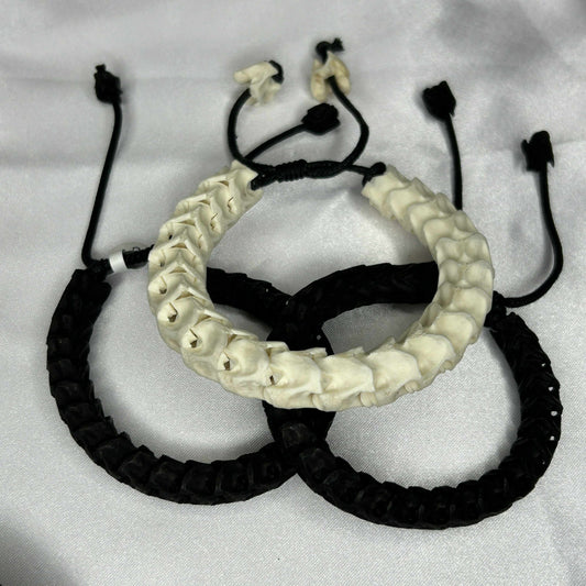 Adjustable Snake Vertebrae Bracelets
