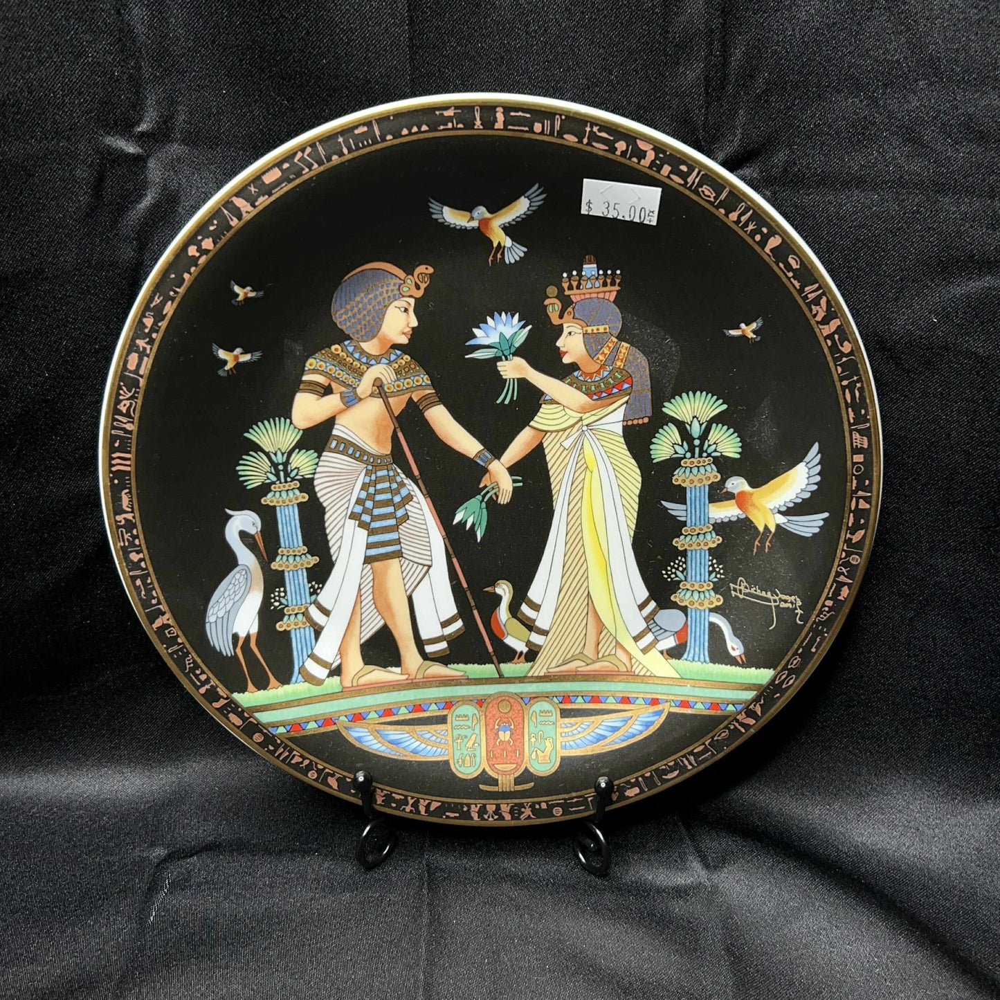 Osiris Porcelain "The Marriage of Tutankhamun."