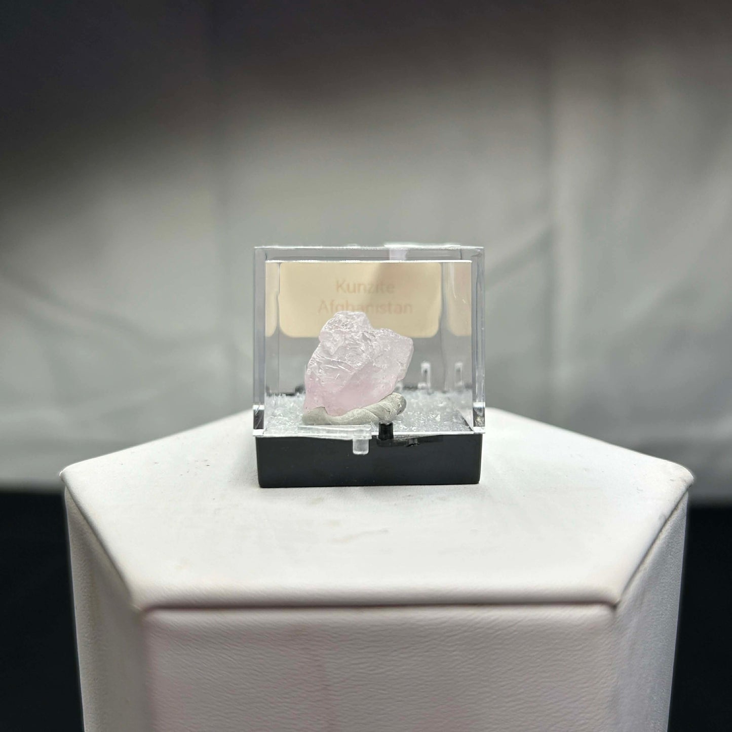 Raw Kunzite Peaky Box Specimen