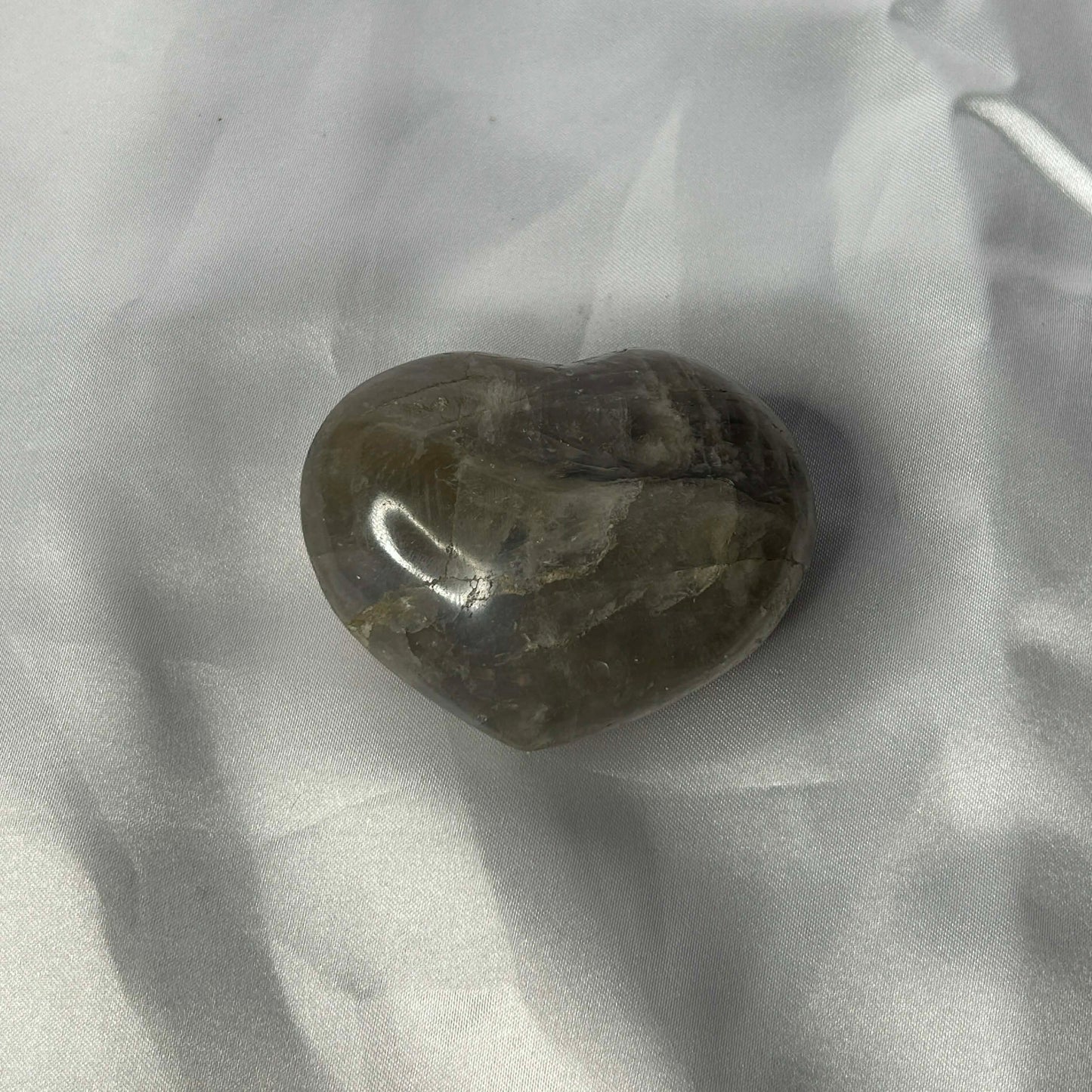 Blue Rose Quartz Heart