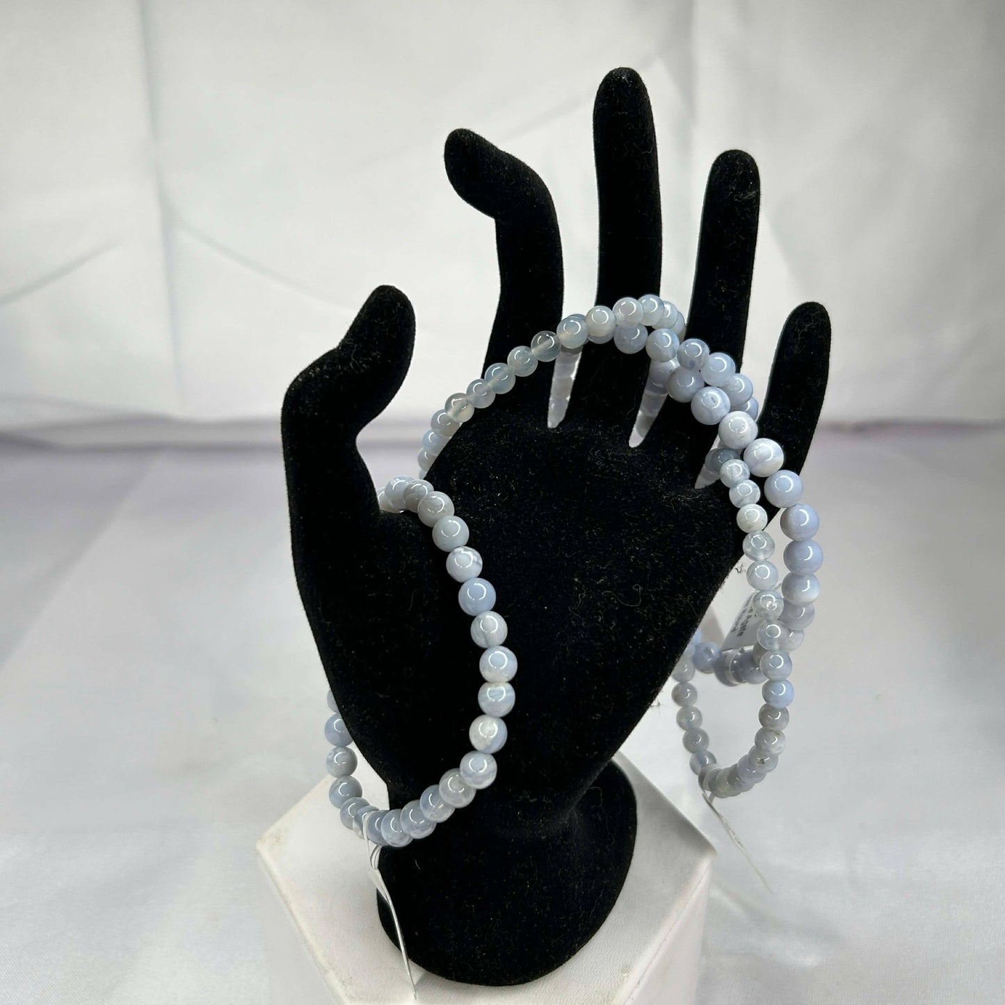 Bracelet of Blue Lace Agate
