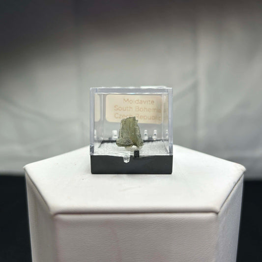 Moldavite (South Bohemia) Peaky Specimen
