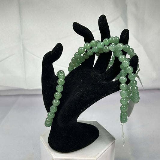 Bracelet of 8mm Green Aventurine