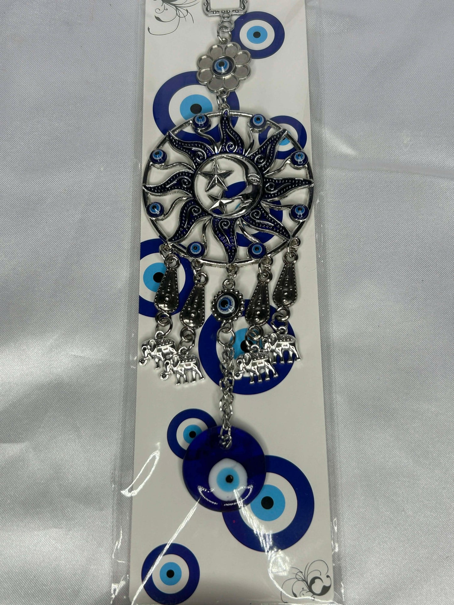 Evil Eye Sun Wind Chime