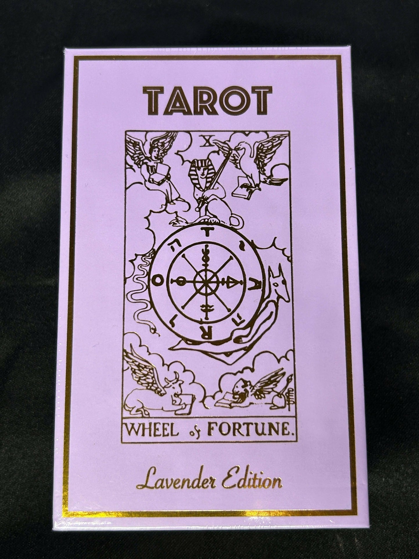 Classic 1909 Tarot Deck In Gold Plating