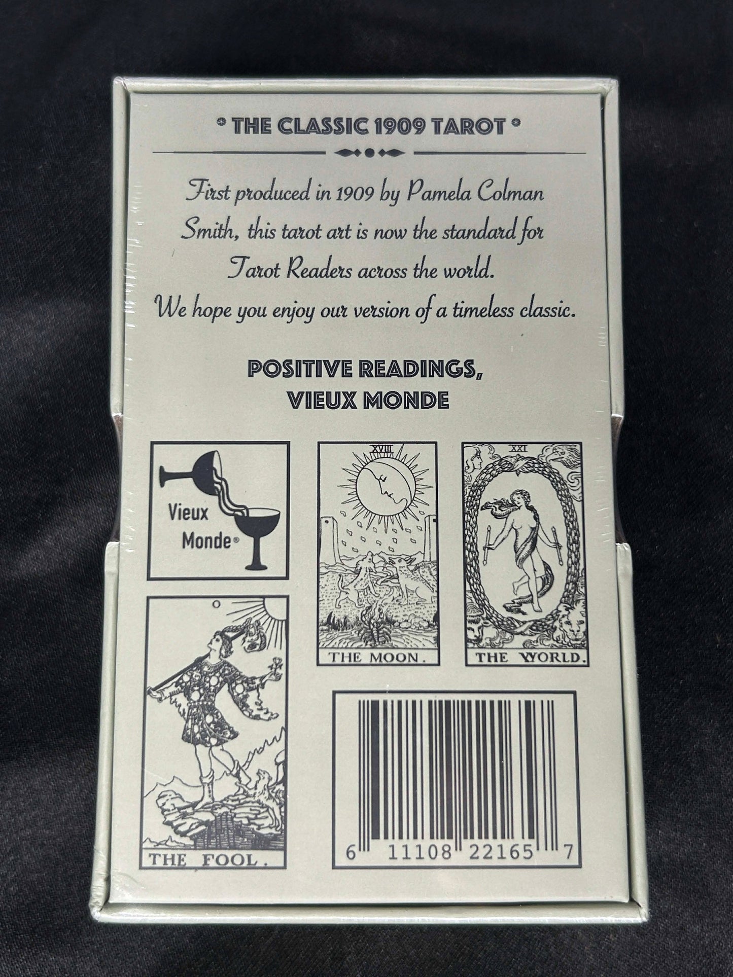 Classic 1909 Tarot Deck In Gold Plating