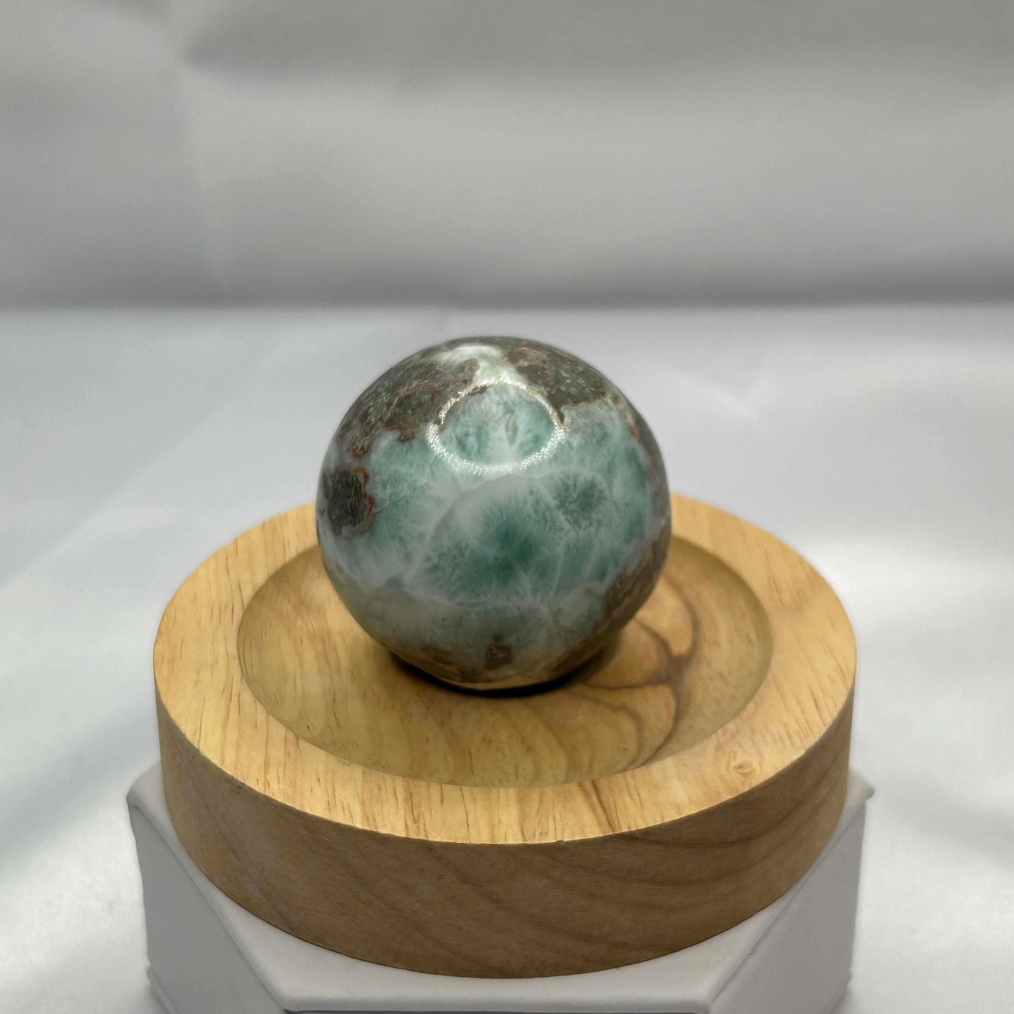 Larimar Spheres