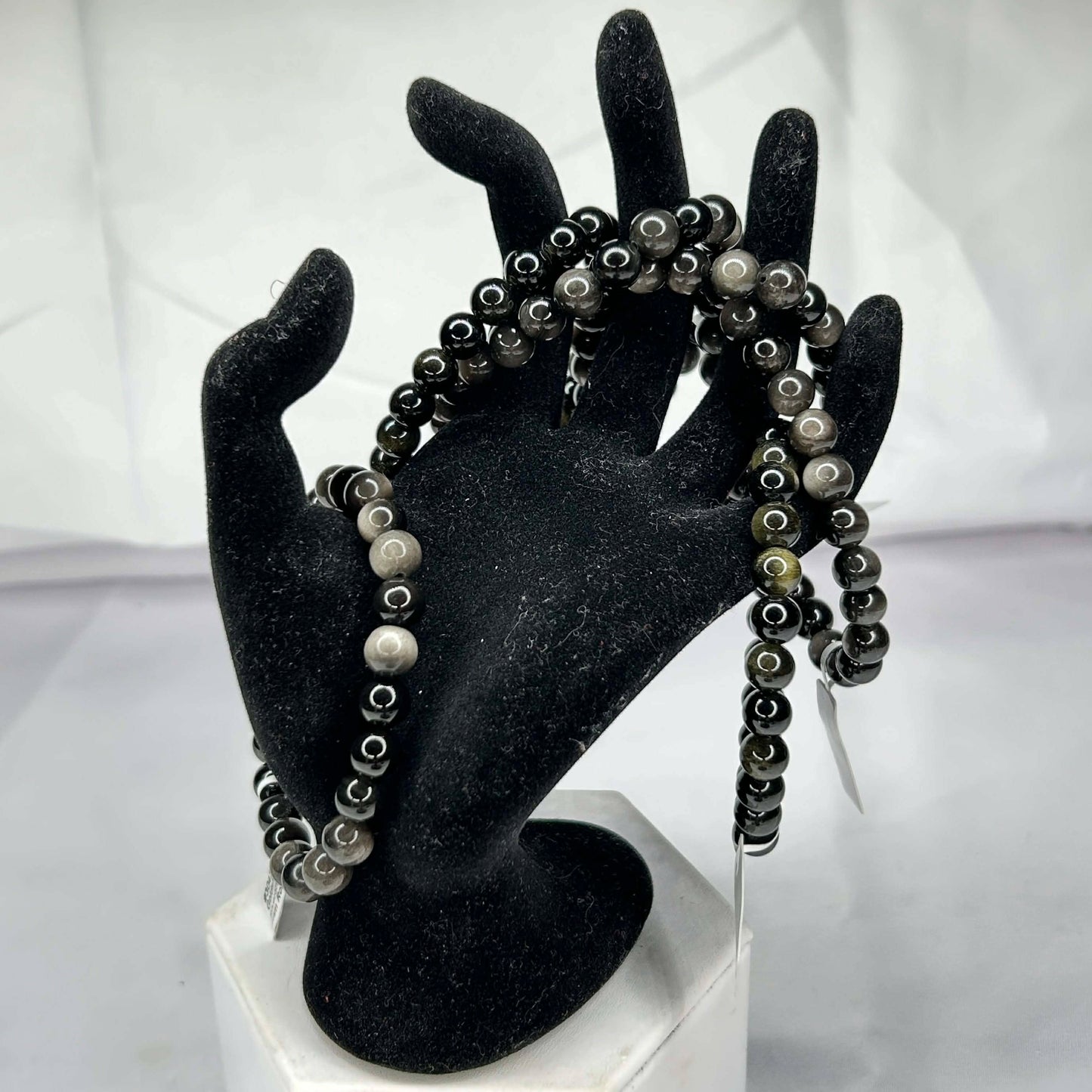 Bracelet of Silver Sheen Obsidian