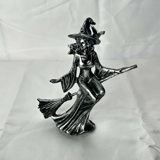 Ceramic Witch On a Broom