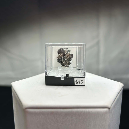 Silver Acanthite Raw Peaky Specimen