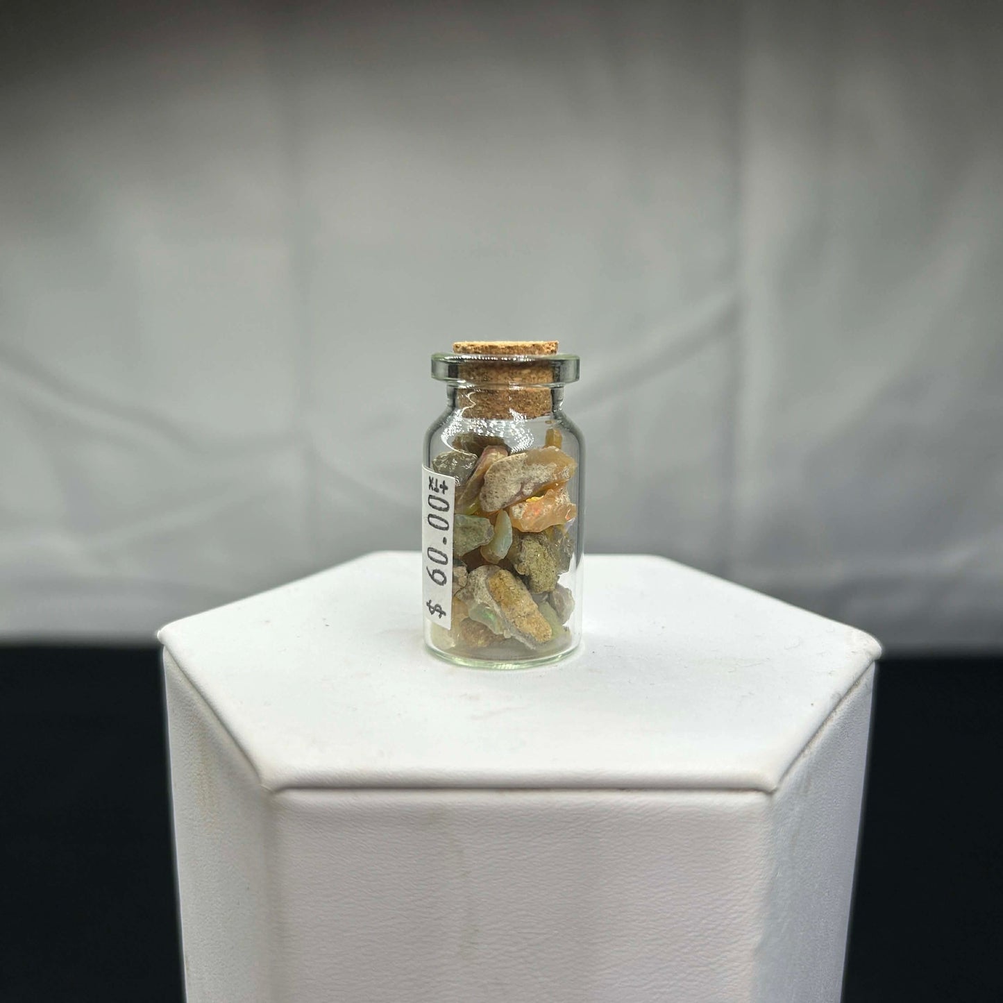 Ethiopian Opal chip Jars