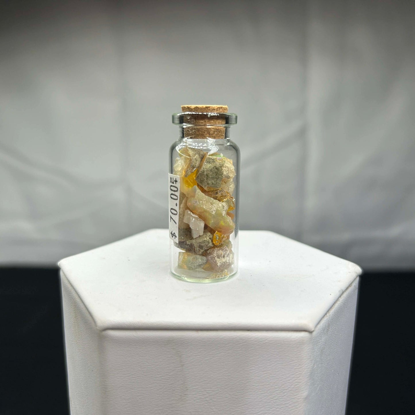 Ethiopian Opal chip Jars