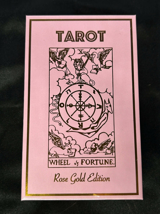Classic 1909 Tarot Deck In Gold Plating