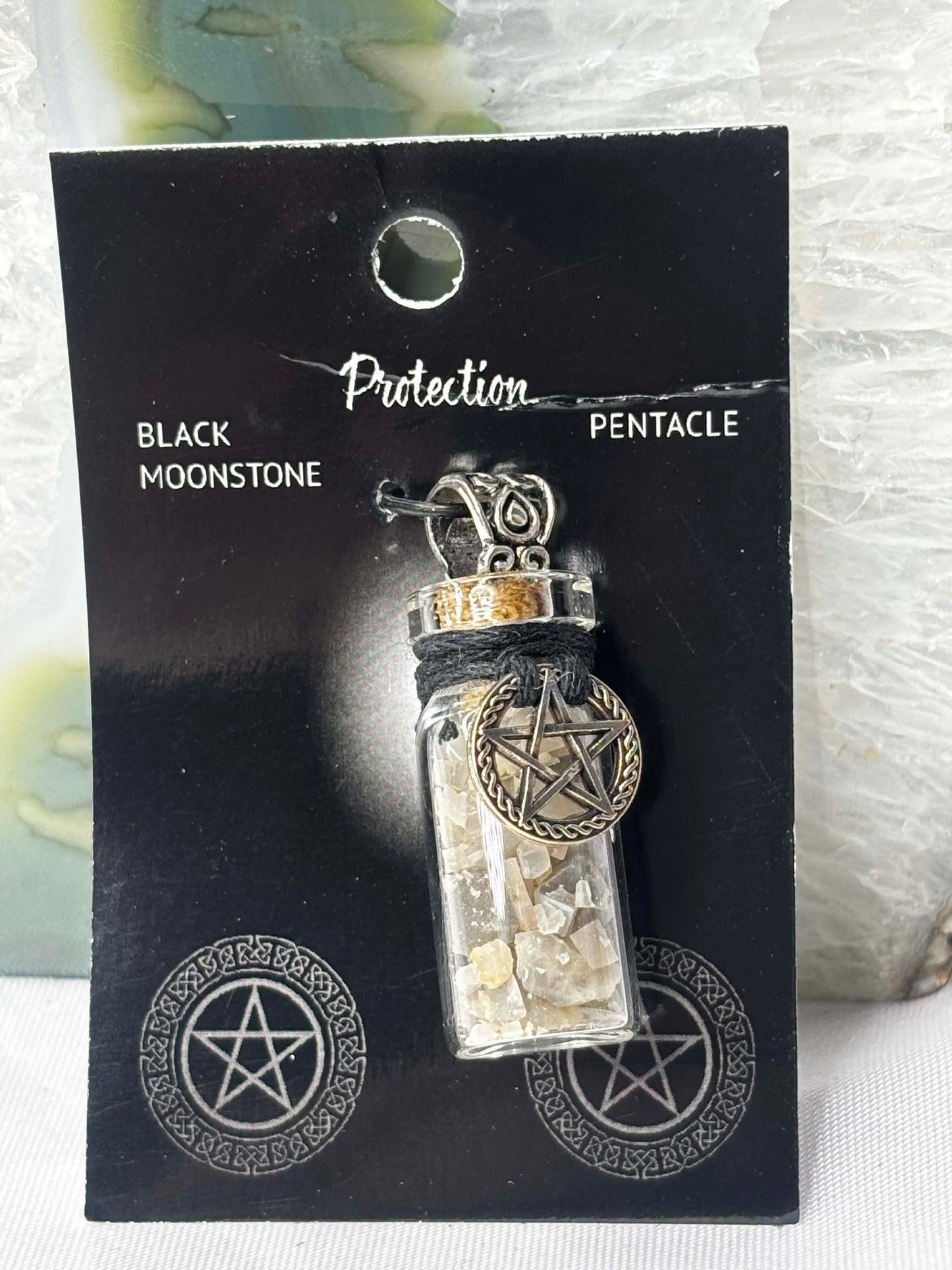 Manifestation Charmed Chip Jars Necklaces