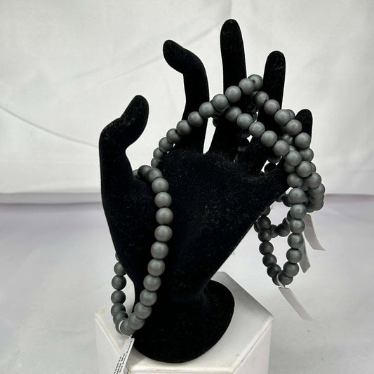 Matte Hematite Bracelet (8mm)