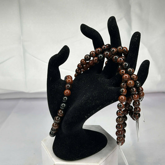 Bracelet of Mahogany Obsidian