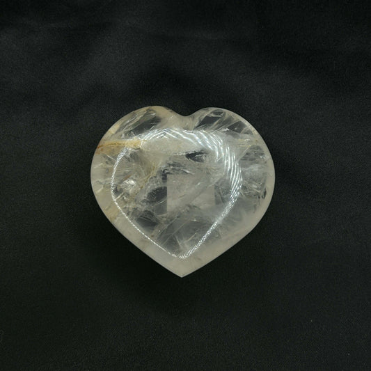 Clear Quartz Heart