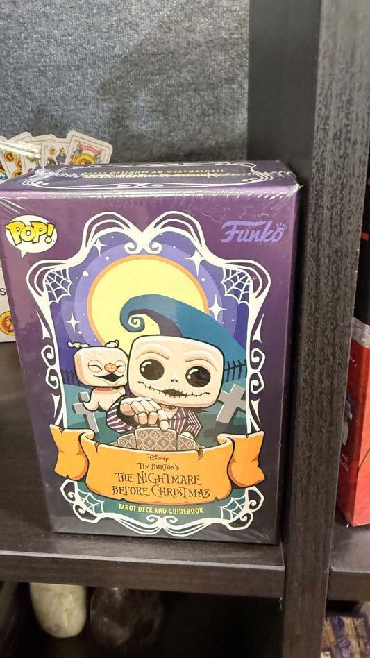 Nightmare Before Christmas Pop Figure Tarot Deck and Guide Book