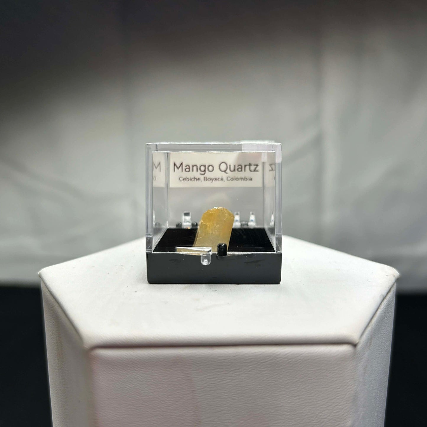 Mango Quartz Raw Peaky Specimen