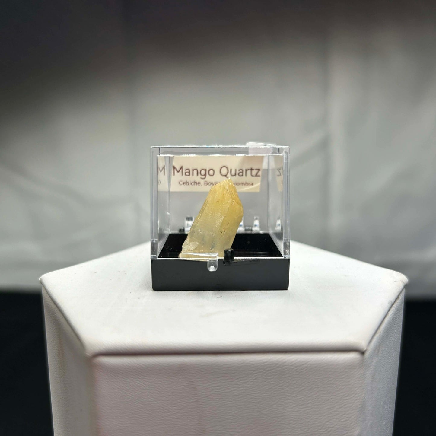 Mango Quartz Raw Peaky Specimen
