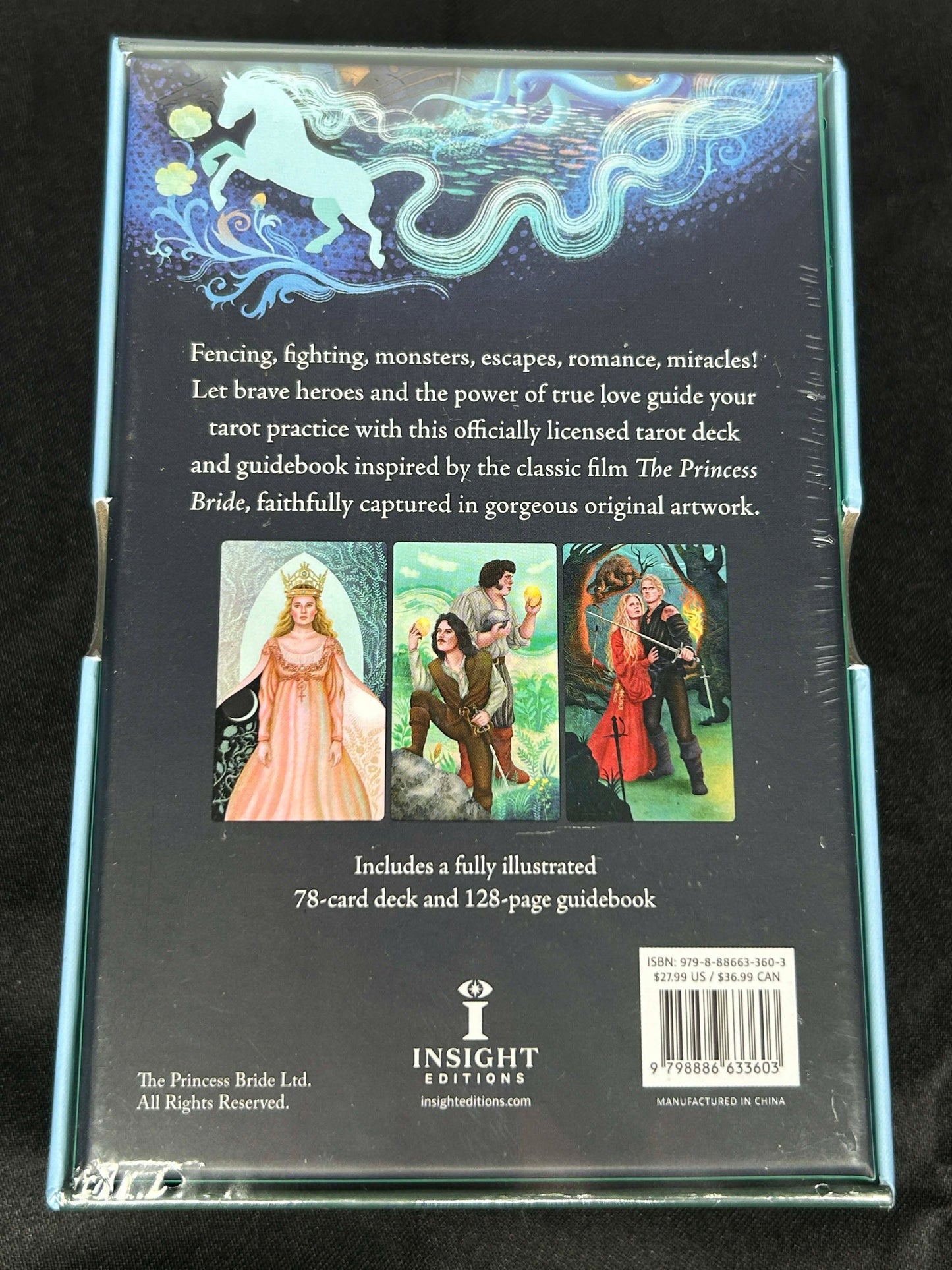 The Princess Bride Tarot deck and guide book