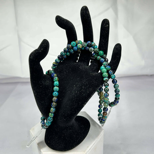 Azurite/Malachite Bracelet (6mm)