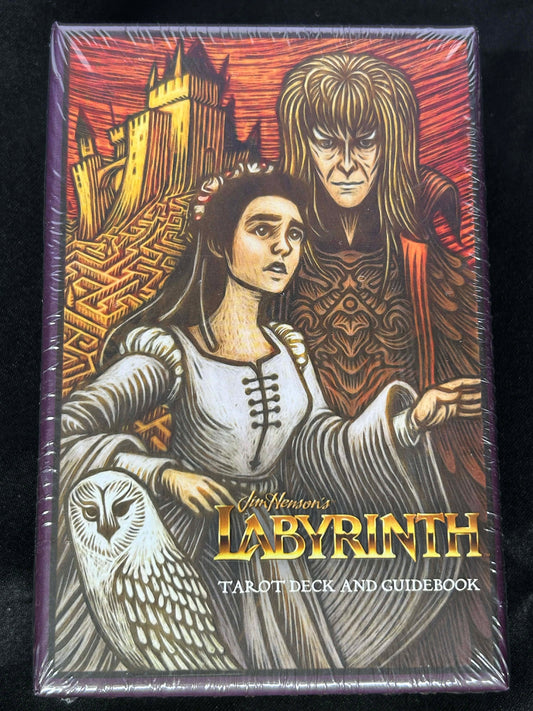 Jim Henson's Labyrinth Tarot decking guide book
