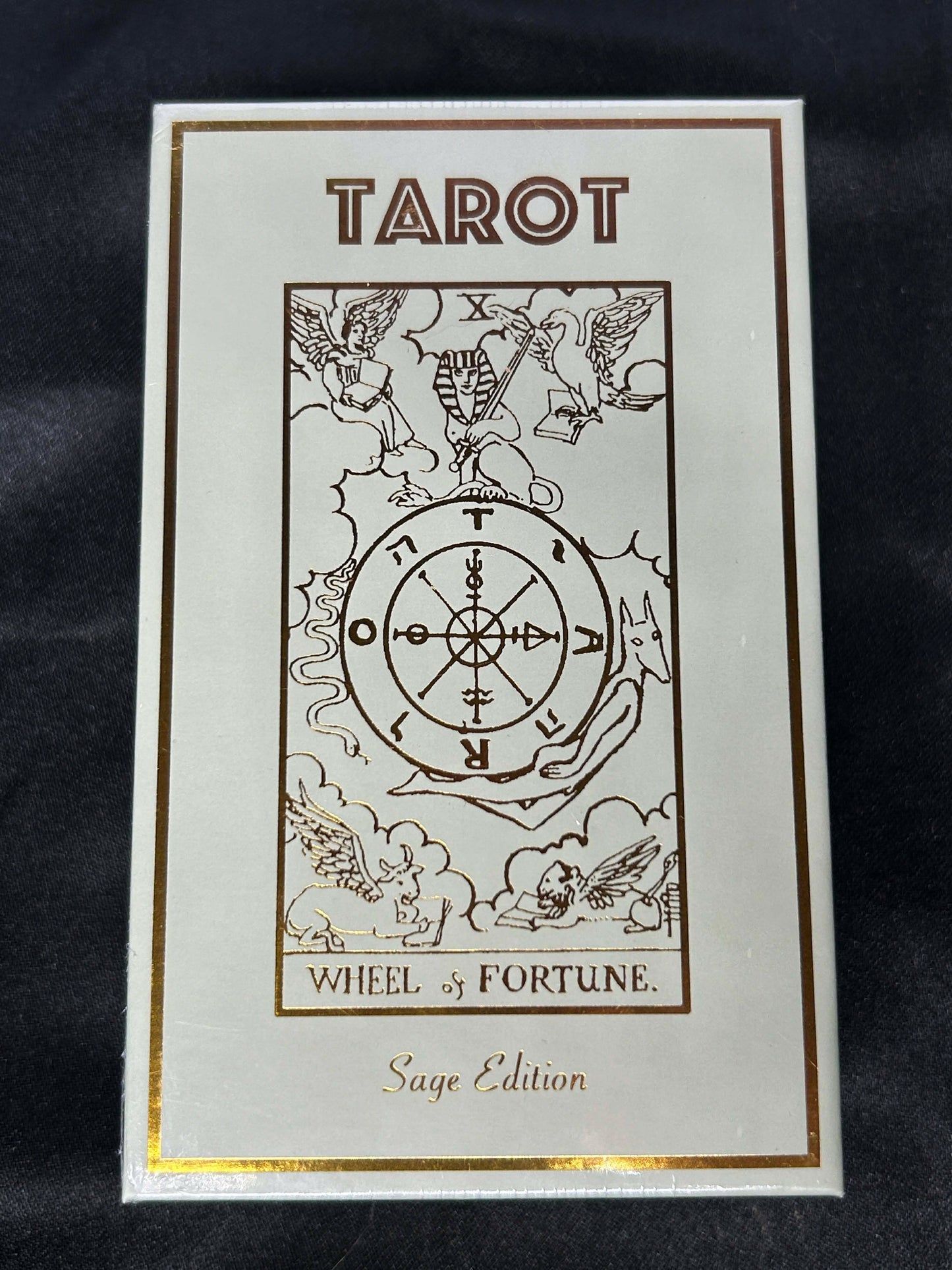 Classic 1909 Tarot Deck In Gold Plating