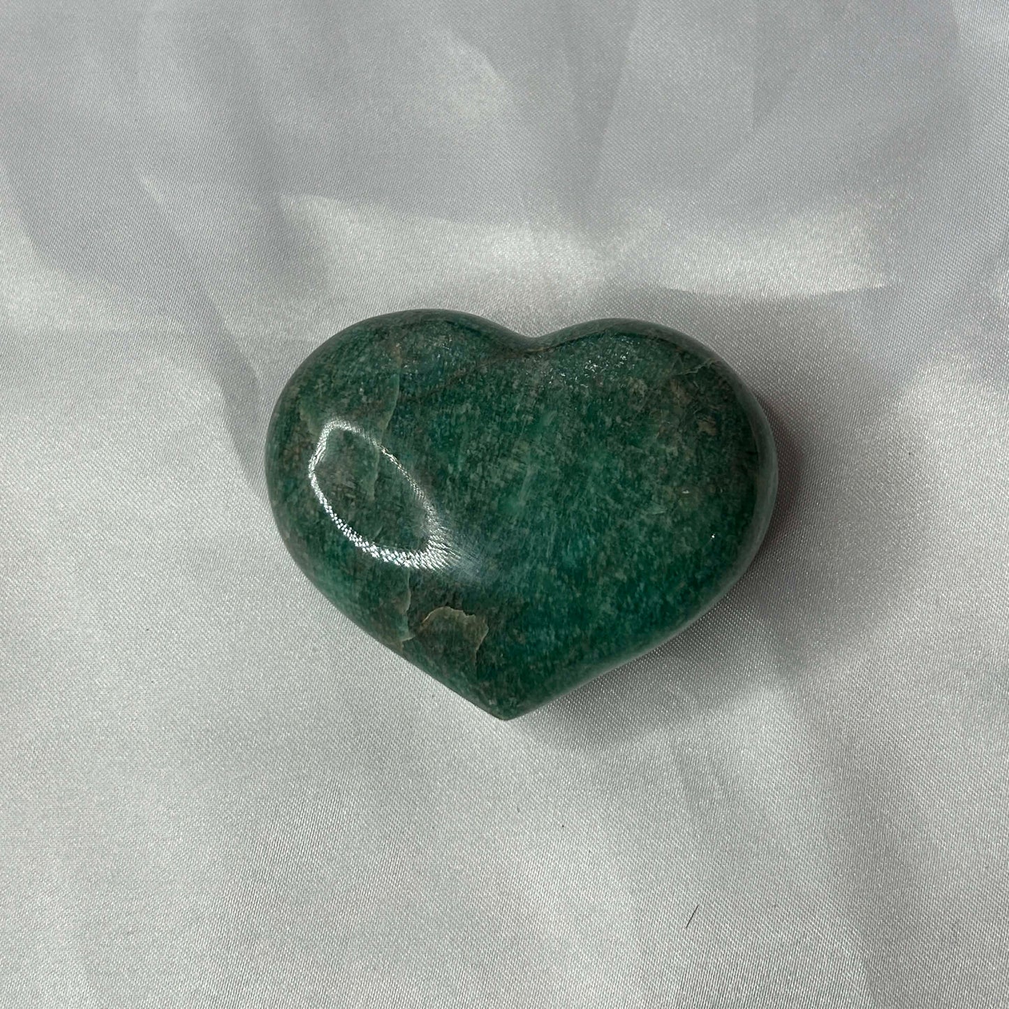 Amazonite Heart