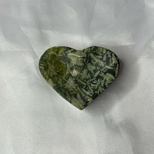 Chinese Writing Stone Heart
