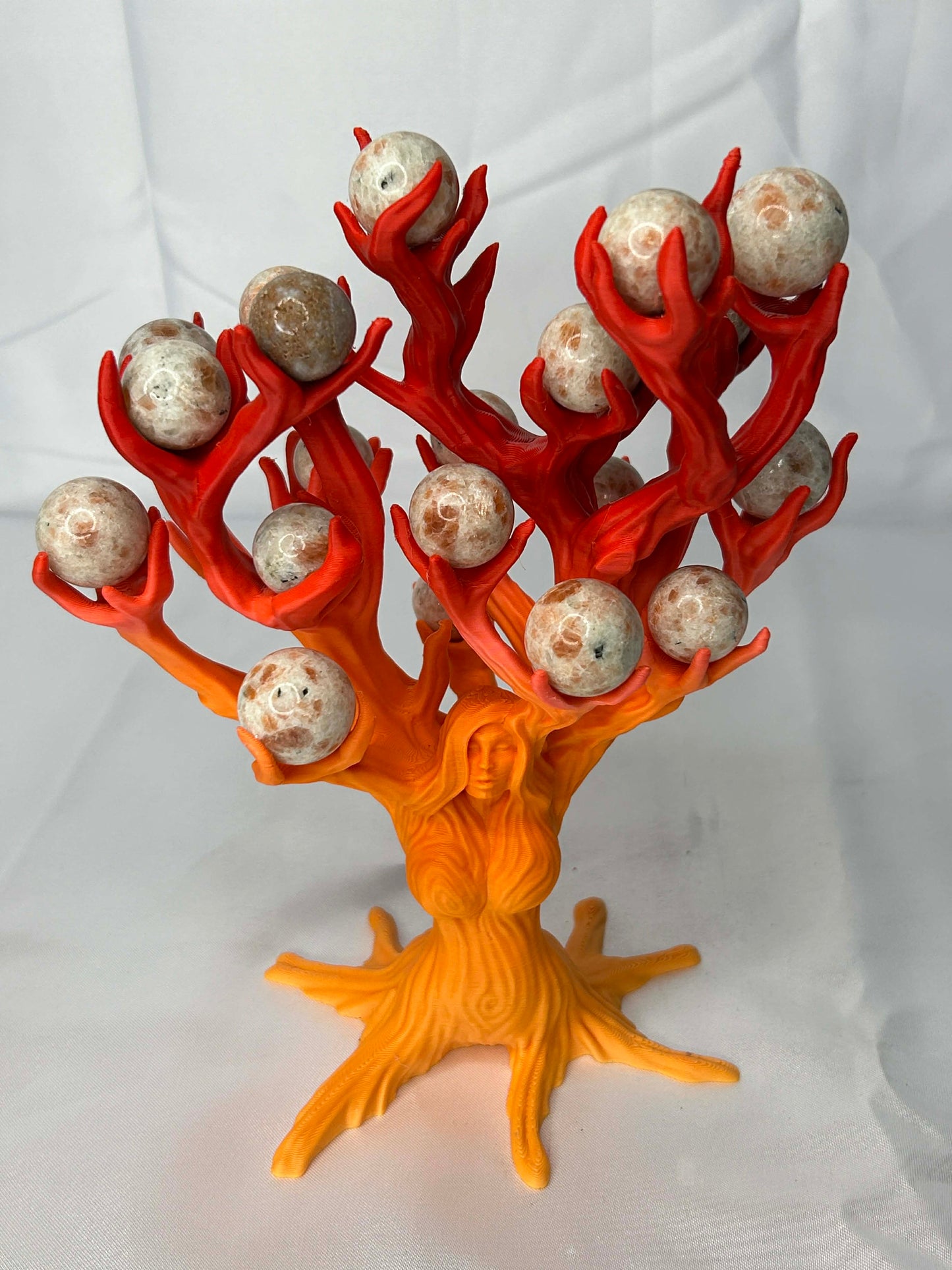 3d Printed Tree God and Goddess Tumble Holder