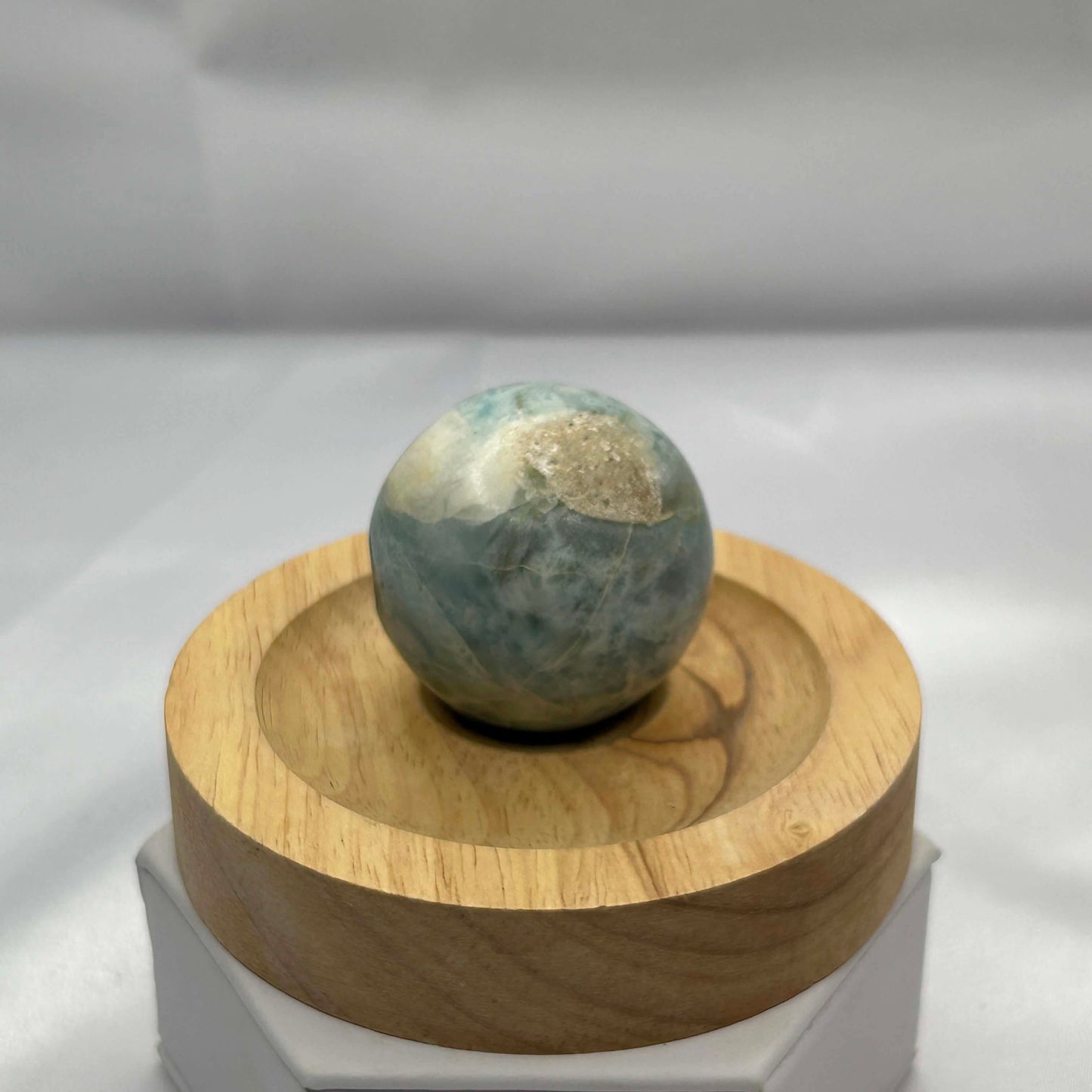 Larimar Spheres