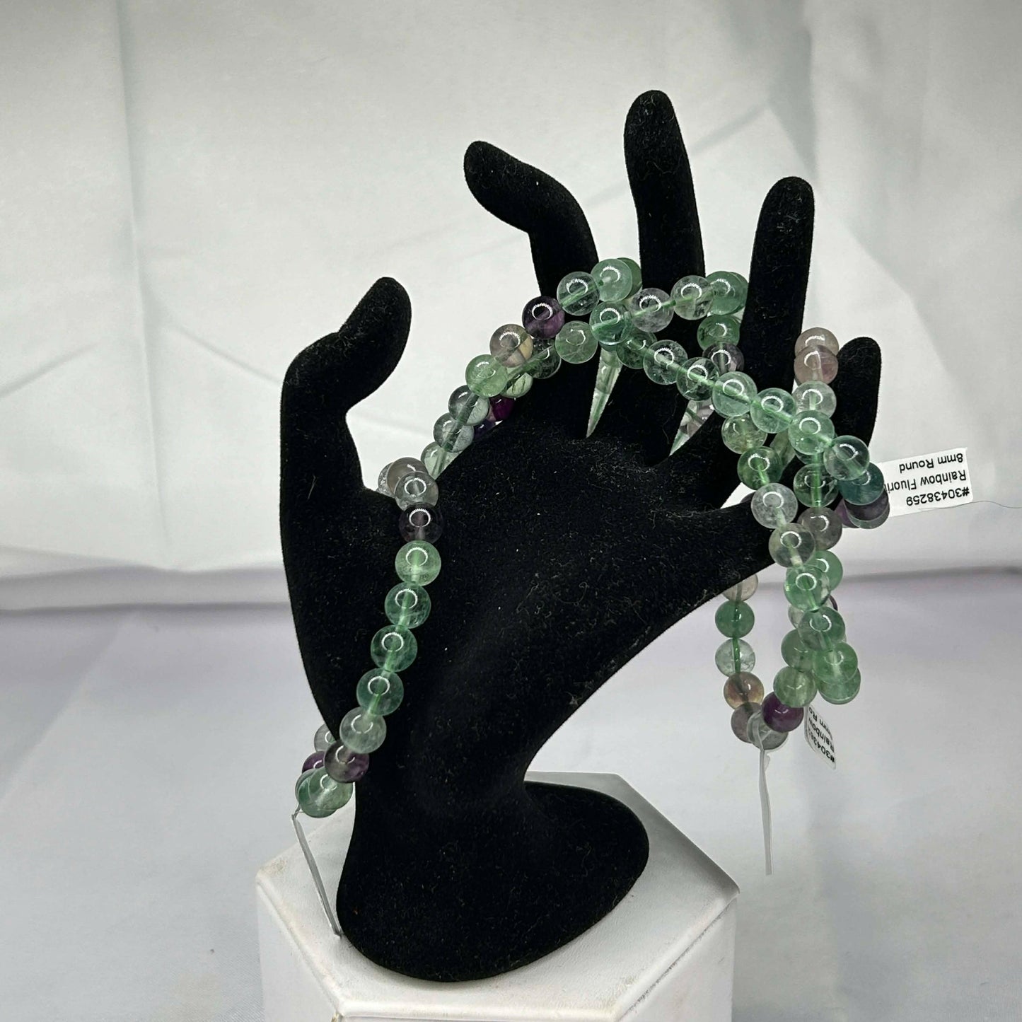Bracelet of Rainbow Fluorite