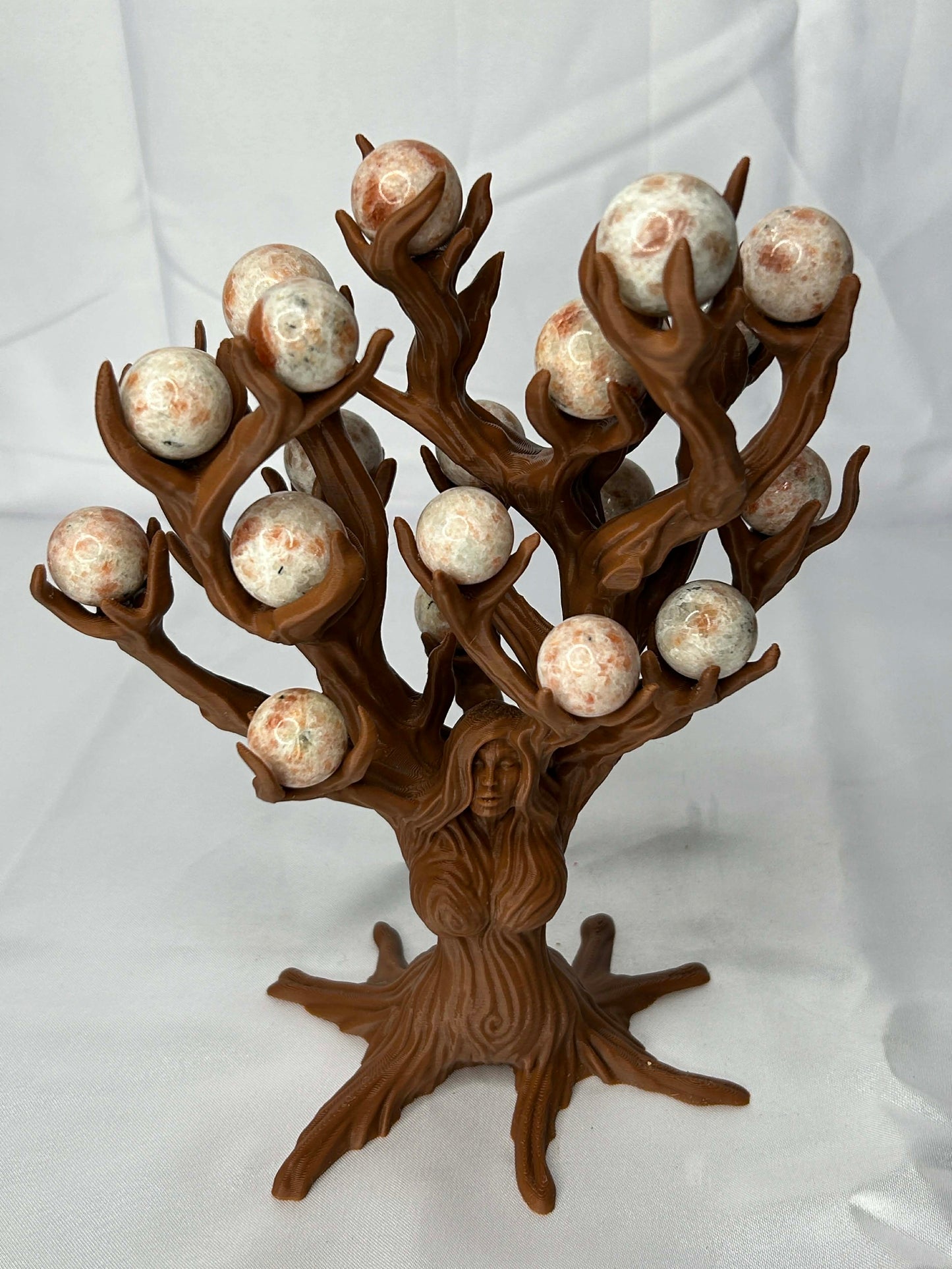 3d Printed Tree God and Goddess Tumble Holder