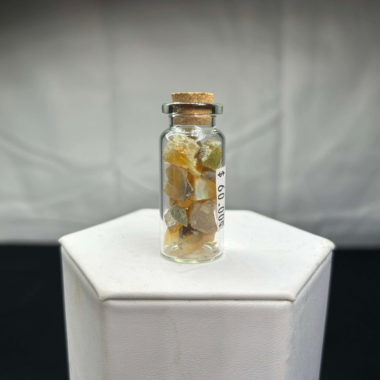 Ethiopian Opal chip Jars