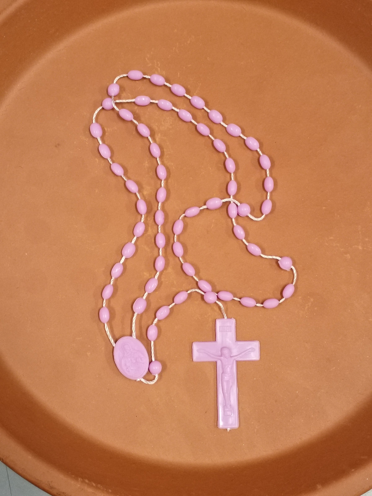 Plastic Colored Rosaries