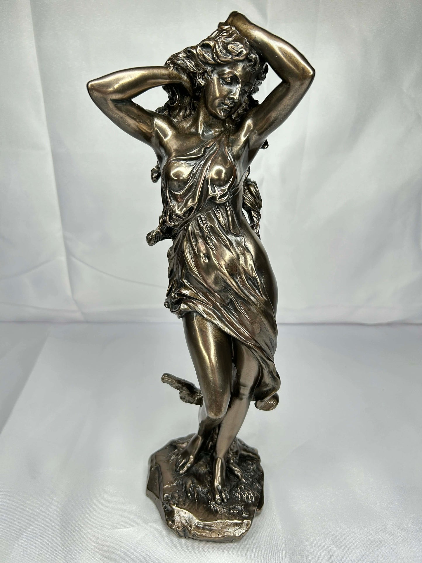 Brass Aphrodite 12.5 in Statue