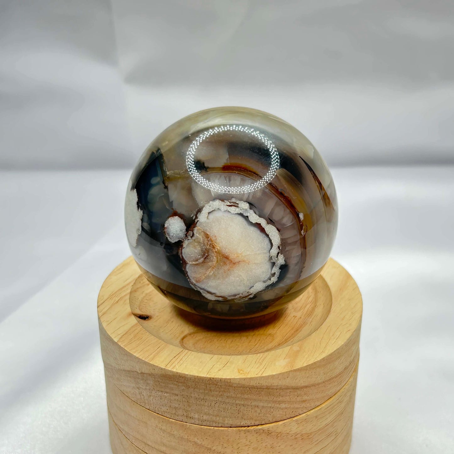 Volcano Agate Spheres