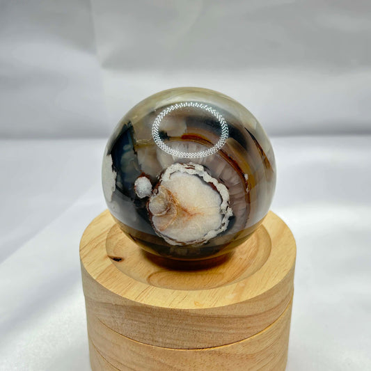 Volcano Agate Spheres