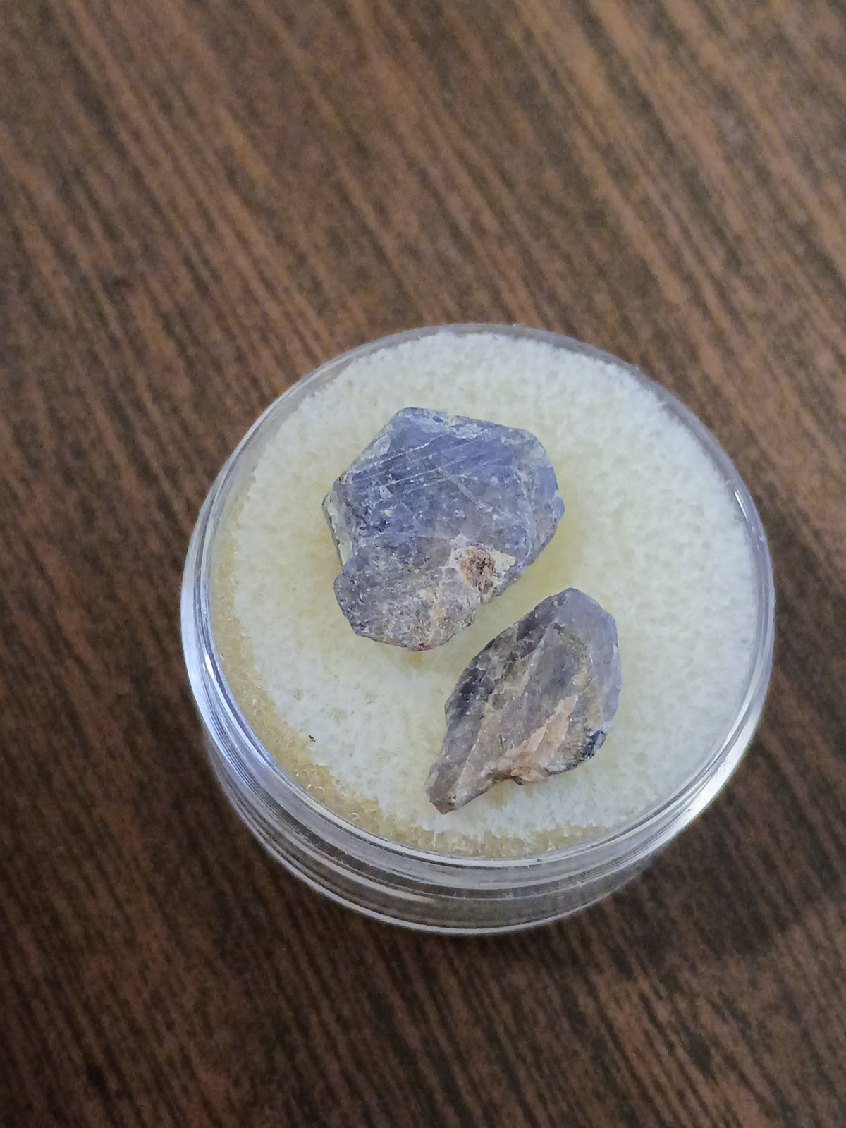 Sapphire Raw Double Specimen